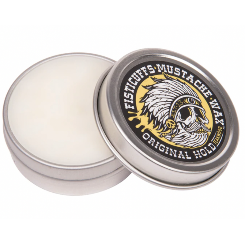 Fisticuffs Teakwood Moustache Wax Original