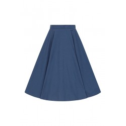 Hell Bunny Abi 50's Skirt Navy