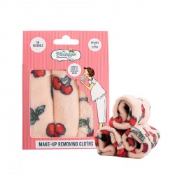 Cherry Reusable Make-up Removing Cloths 3 Set