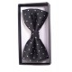 Ribbon Bow Tie Black 