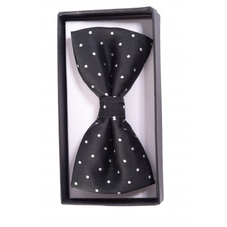 Ribbon Bow Tie Black 