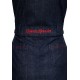 Queen Kerosin Western Roses Denim Pencil Dress