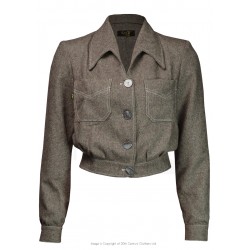 The House of Foxy 40s Americana Jacket Brown 