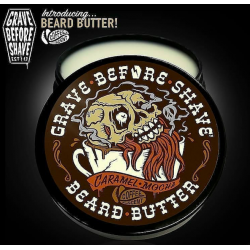 Grave Before Shave Beard Butter Caramel Mocha