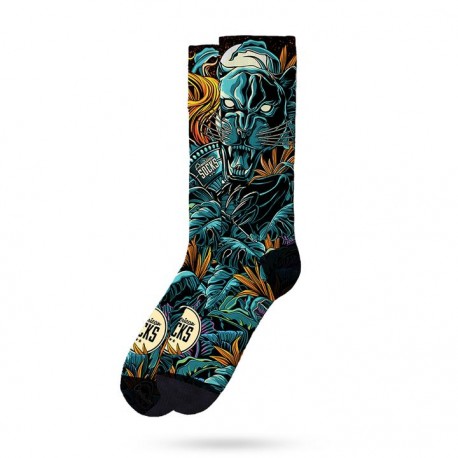 American Socks Savage Panther Mid High