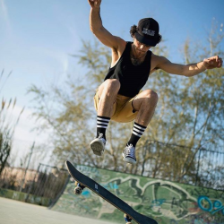 American Socks Back In Black Mid High Unisex