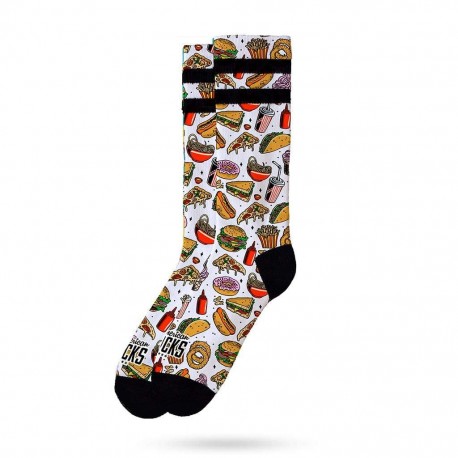 American Socks Junk Food Mid High Unisex