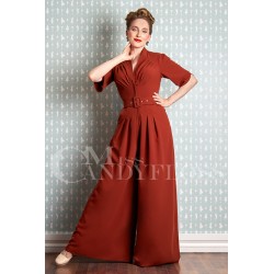 Miss Candyfloss Janie Amber 40's Playsuit 