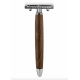 Fatip Walnut Wood Safety Razor Close Comb