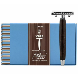 Fatip Wenghè Wood Safety Razor Close Comb