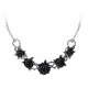 Mytic Black Roses Necklace
