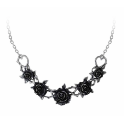 Mytic Black Roses Necklace