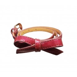 Banned Retro 50s Rush Bow Belt Burgundy