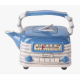 Vintage Radio Teapot Blue